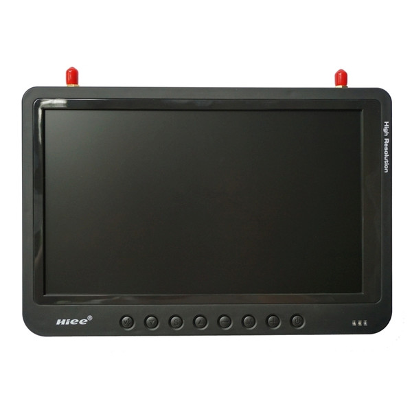 Дисплей HD FPV 9" HIEE HDRM908 1024x600 два приёмника 5.8GHz 32к + адаптер